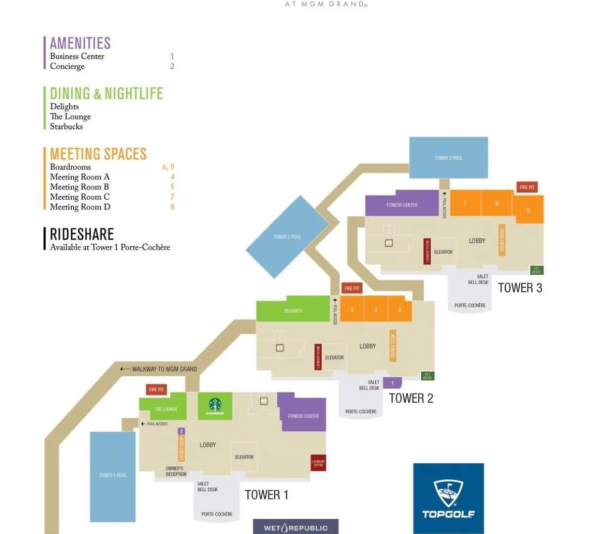 Signature 2Br3Ba Balcony Combo Units 31-702 And 04 Las Vegas